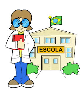 escola bonita bela e legal